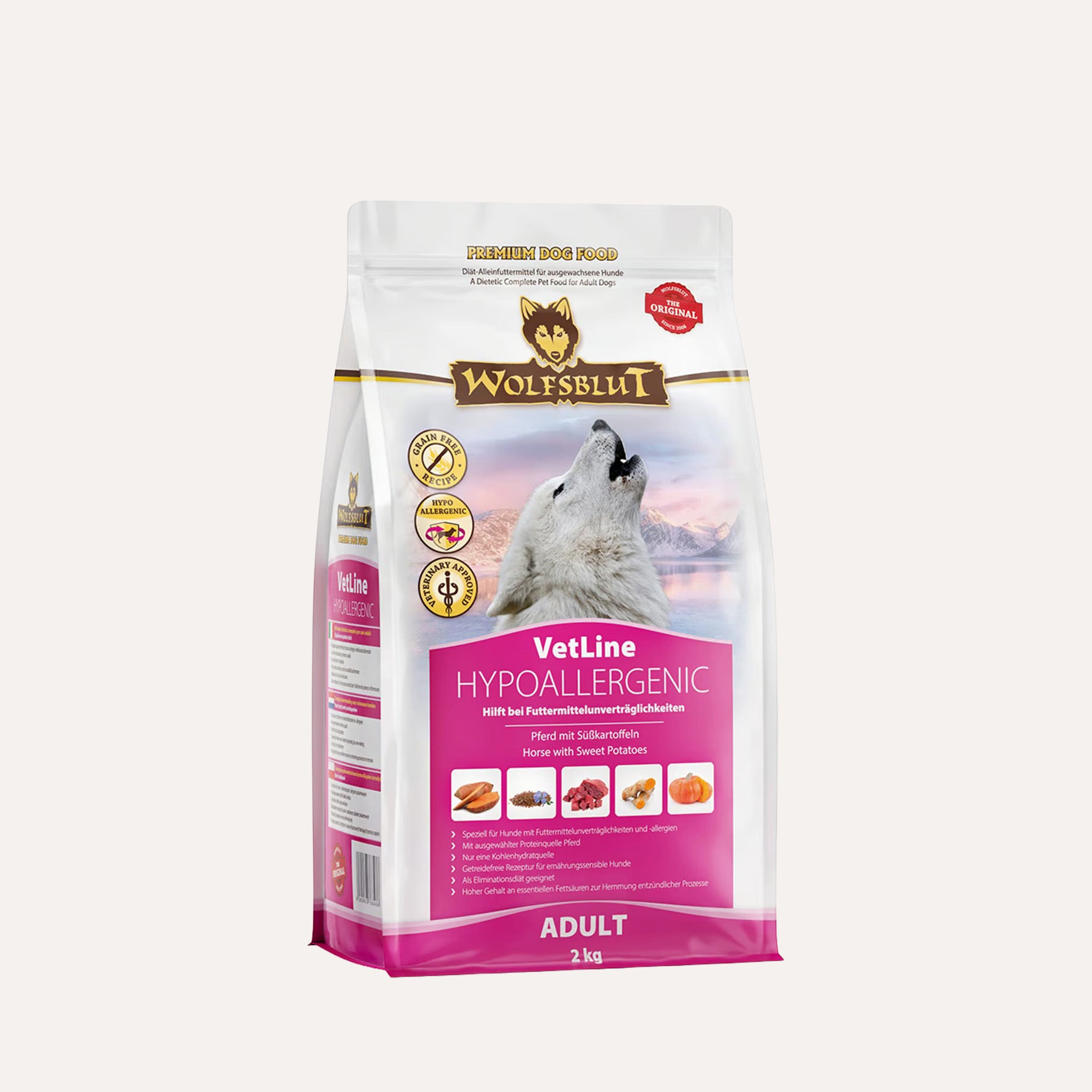 Wolfsblut – Hypoallergenic (VetLine) TF 2kg