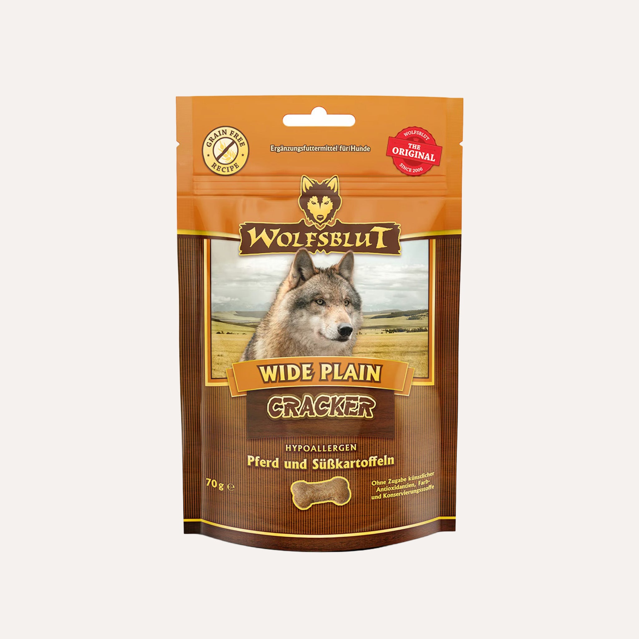 Wolfsblut – Cracker Wide Plain 70g