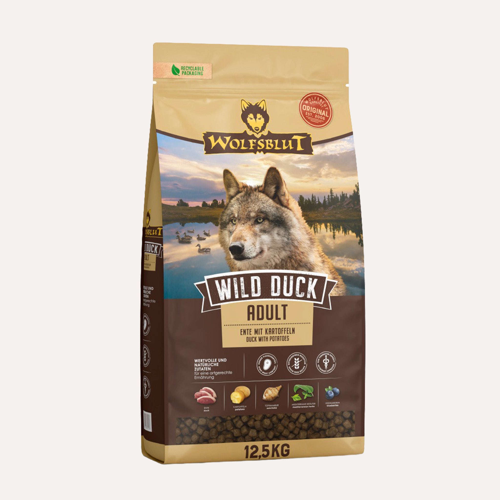 Wolfsblut – Adult Wild Duck TF 12,5kg