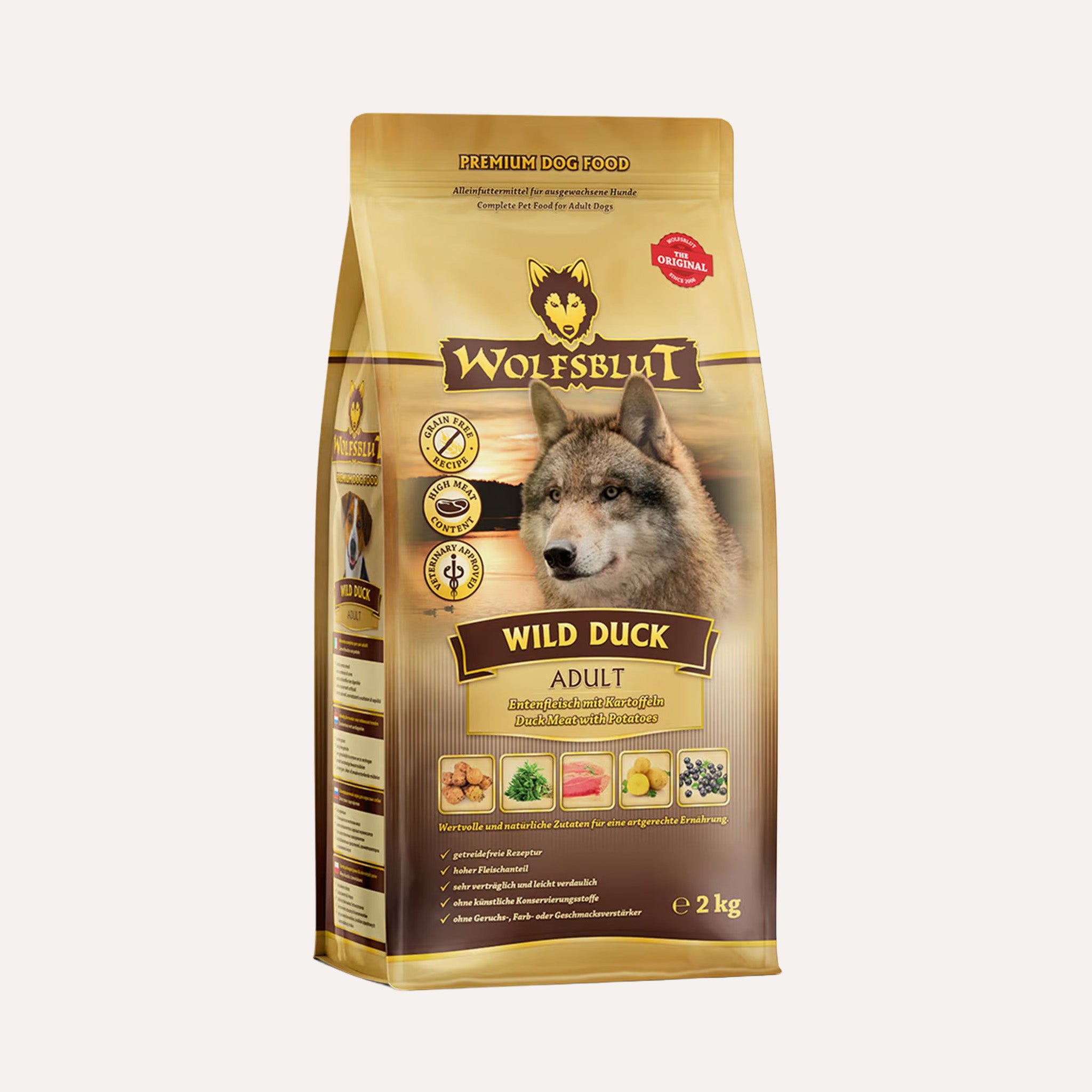 Wolfsblut – Adult Wild Duck TF 2kg